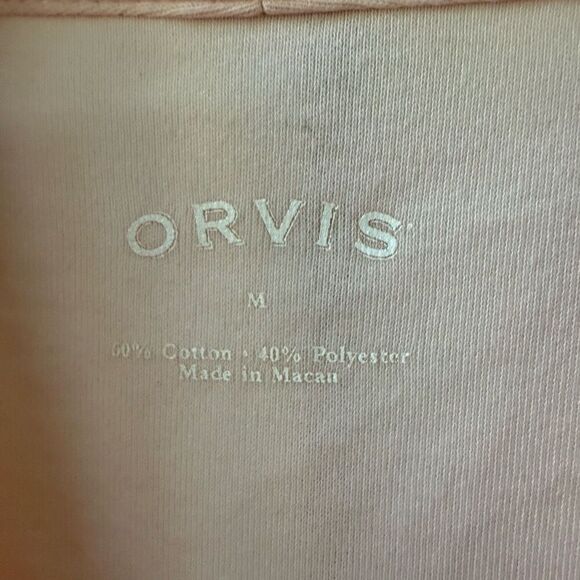 Orvis Solid Narrow-V Tee Ballet Pastel Pink M - Picture 3 of 5